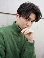 ニコ トウキョウ ロジック(nico TOKYO Logic)&nbsp;センターパートニュアンスパーマフェザーパーマ