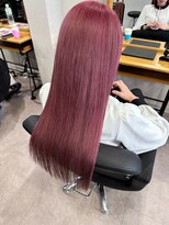 アフェクト 上大岡(affect)&nbsp;ブリーチカラー/チェリーピンク/ロング/ハイトーン/上大岡