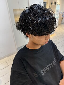 キャンバス バイ ネオリーブ 横浜西口(Canvas by neo.) 横浜★波巻きスパイラルパーマメンズパーマ