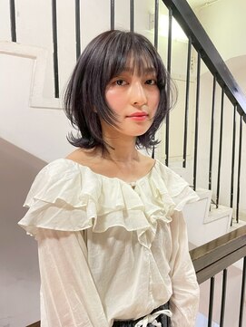 サボ(sabo) 韓国ヘア/顔まわり/デザインカラー/レイヤー/透明感カラー