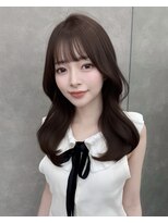 ロンドリゼル 札幌(Lond RiseL) オリーブグレー/前髪/ボブ/マロンベージュ/レイヤーカット/小顔