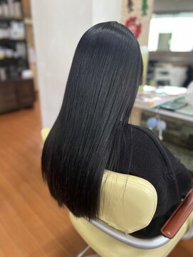 アークスヘアー 20代30代40代髪質改善トリートメント艶感ストレート透明感ロング