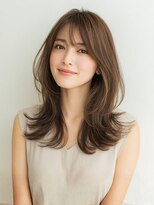 ダブル(W) ナチュラルレイヤーカット/髪質改善カラーエステ/顔まわり/6