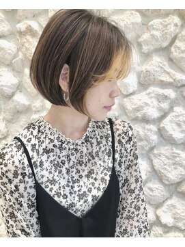 Moana長野駅前#韓国風#ボブ#フェイスフレーミング