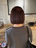 エイミー(amy.) ボルドーミニボブ