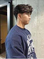 オルカ(ORCA)&nbsp;ニュアンスパーマ　リバースセンターパート　メンズ　南川聖華
