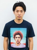 エムエイチバーバー 肥後橋(MH THE BARBER) ナチュラルセンターパート【肥後橋】