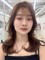 エジョン 三鷹店(Aejon) 三鷹レイヤーカット韓国コテ巻き風パーマ顔周り前髪カットボブ
