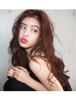 ソルトウォーター(SALT WATER)&nbsp;須崎亮太【外国人風】束感たっぷりハイライト×LONG 7　susaki