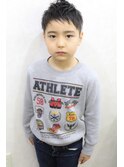 おしゃれキッズに大変身♪刈り上げツーブロックショート