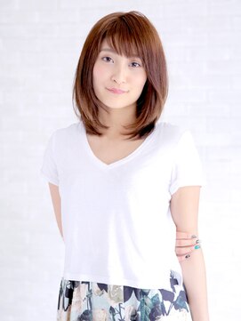 プレイアンドコー 日立店(pLAy&co) 愛され女子の素髪風ミディアム