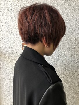 ディー エメ(D-aimer-) 2ブロックガーリーショート 【カット・2WAYカラー】