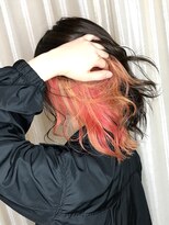 エール(a:le)&nbsp;インナーカラー イエロー オレンジ