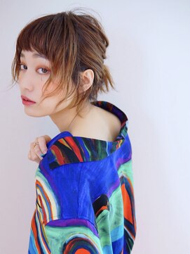 ヘアー オーシャン(HAIR OCEAN) ラフなアップセット
