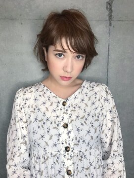 クーエフー(coo et fuu) [coo et fuu表参道]斜め前髪の耳かけ小顔ショート♪2藤沢