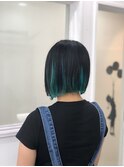 切りっぱなしボブ