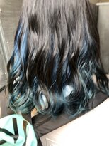 ビヨンドイー(beyond E)&nbsp;エメラルドブルー＆コバルトインナーカラー