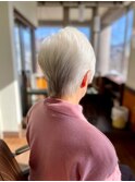 40代50代60代70代　 耳かけショート　-名古屋の美容室actif-