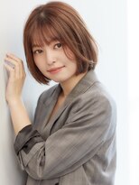 フォンズ(FONS)&nbsp;フレンチボブ_顔まわりカット_20代_30代_40代 オフィスヘア