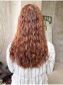 くるくるパーマロングヘア強めパーマプードルパーマ