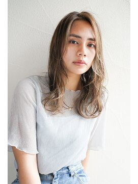 マセナ(Masena) フェイスフレーミング×ミディ×モカベージュ　20代　12