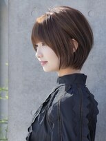 エインアンリー 表参道(AIN.ANLY.)&nbsp;前髪あり大人ショートボブ20代30代40代【AIN.表参道】川原大地