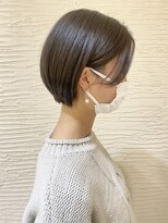 モリオ フロム ロンドン サッポロファクトリー店(morio FROM LONDON)&nbsp;【morio】札幌ショートボブ　ナチュラルグラ