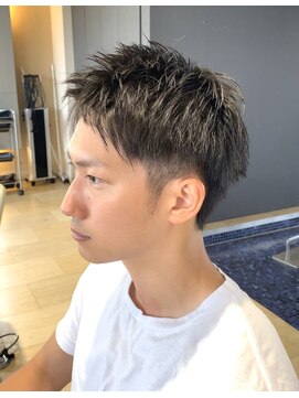 エクラバイナチュラル(eclat by Natural) ツーブロック/メンズショート/黒髪(メンズ)/かっこいい/小顔