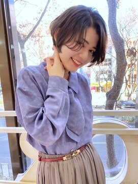 美容室 パルス 静岡鷹匠店(PALS) ショート/ブラウン/キュート