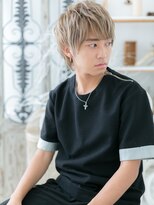 モッズヘア 越谷(mod's hair) サイドパートのハイトーンモテ髪マッシュm2越谷10代20代30代
