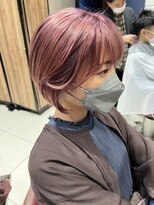 アース 川崎店(HAIR&MAKE EARTH)&nbsp;ショートPINK