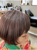 甘めマッシュウルフショートでクールキュート♪20代30代40代50代