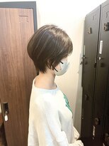 ギフト ヘアー サロン(gift hair salon) 【ナチュラルハイライトくびれショート】原口健伸