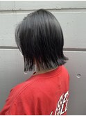 20代30代40代◎ケアカラー外はねミニボブ【髪質改善】