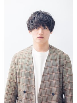 ブリング バイ スノードロップ 吉祥寺(BRING by Snowdrop) ダークアッシュ/アッシュブラック/カルマパーマ/ベリーショート