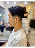 MEN'SHAIRアッシュブラックベリーショートダークアッシュ