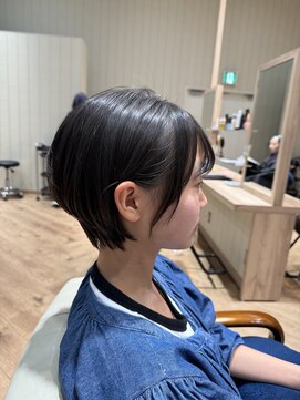 カシータ ヘア リゾート イオンモール熱田店(Casita hair resort) キッズカット×ハンサムショート×前下がり×ばっさり×似合わせ