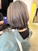 ベルベットオンザビーチ 表参道 原宿(Velvet on the Beach)&nbsp;エンドブラック×ミルクティーベージュハイトーンカラー