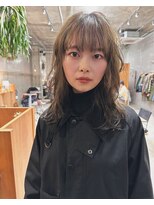 ウェウェ(wewe)&nbsp;ギザバング♪ 毛先ローライト　デザインカラー