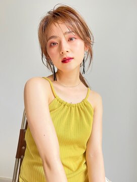 ロイド(Lloyd) 【Lloyd 大宮】ミルクティーベージュ×顔まわりレイヤー