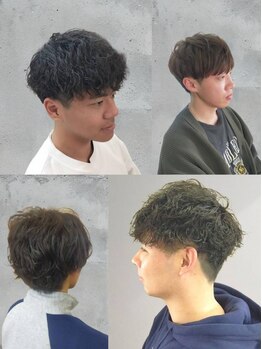 ヘアスタジオミニ(Hair Studio mini)の写真/【豊川/国府】メンズのお客様も大歓迎！24時までOKだから、仕事終わりの時間帯で通えるのが嬉しい！