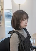 ふんわりボブ
