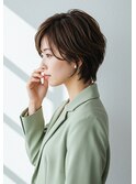 30代40代50代ショートレイヤー大人ショート髪質改善白髪染め