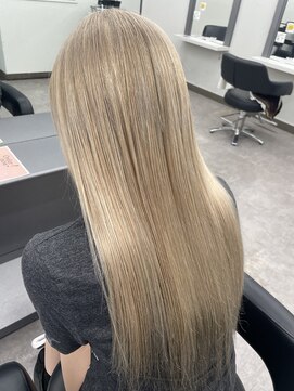 ガルボヘアー 桟橋店(garbo hair) ハイトーンプルシールエクステ高知美容院