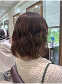 ボブパーマ/ミックスパーマ/20代/デジタルパーマ