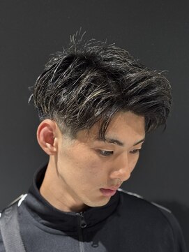 ヒロギンザ 大阪本店(HIRO GINZA) 七三ショート