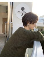 グリーンミドル(GREEN middle) 大人可愛いハンサムショート