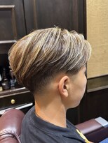 ヒロギンザバーバーショップ 大宮店(HIRO GINZA BARBER SHOP)&nbsp;スキンフェードカット＋メッシュカラー＋カラー（21220円）