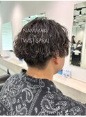 波巻き×ツイストスパイラルパーマ