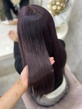 ラビス(Lovis) ミディアム/暗めカラー/デザインカラー/フェイスフレーミング